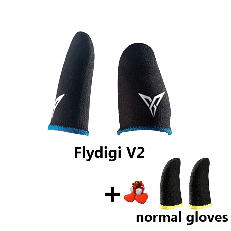 Flydigi Mobile Phone Gaming Sweat-Proof Finger Cover Fingertip Gloves Game  Non-slip Touch Screen Thumb Fingertip Sleeves