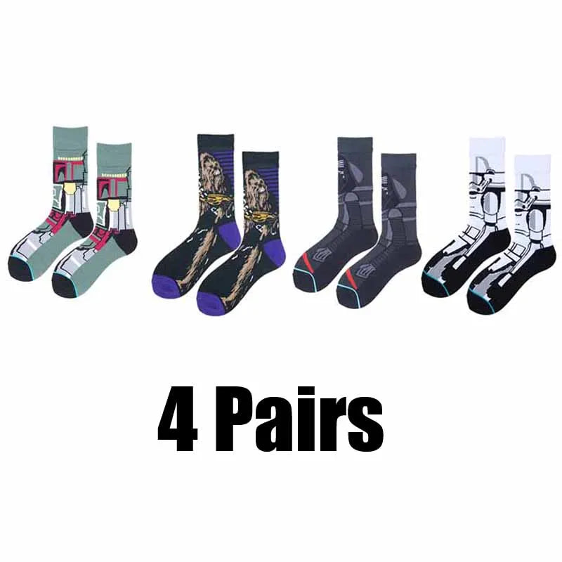 4 Pairs of Star Wars socks