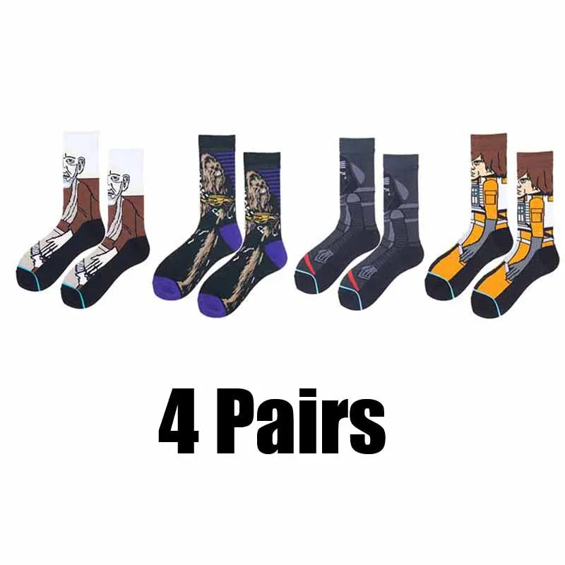 4 Pairs of Star Wars socks