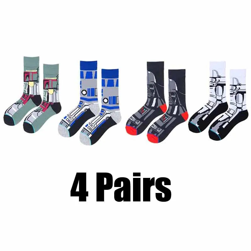 4 Pairs of Star Wars socks