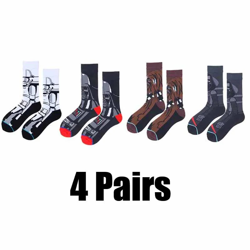 4 Pairs of Star Wars socks