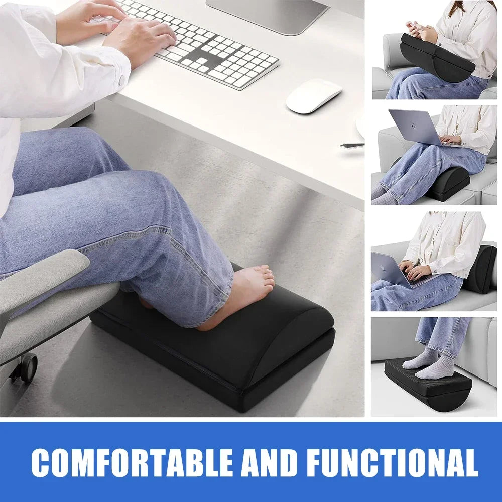 Adjustable Heights Foot Rest For Under Desk