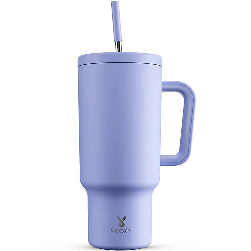 Meoky 1.2L Stainless Steel Cup With Handle