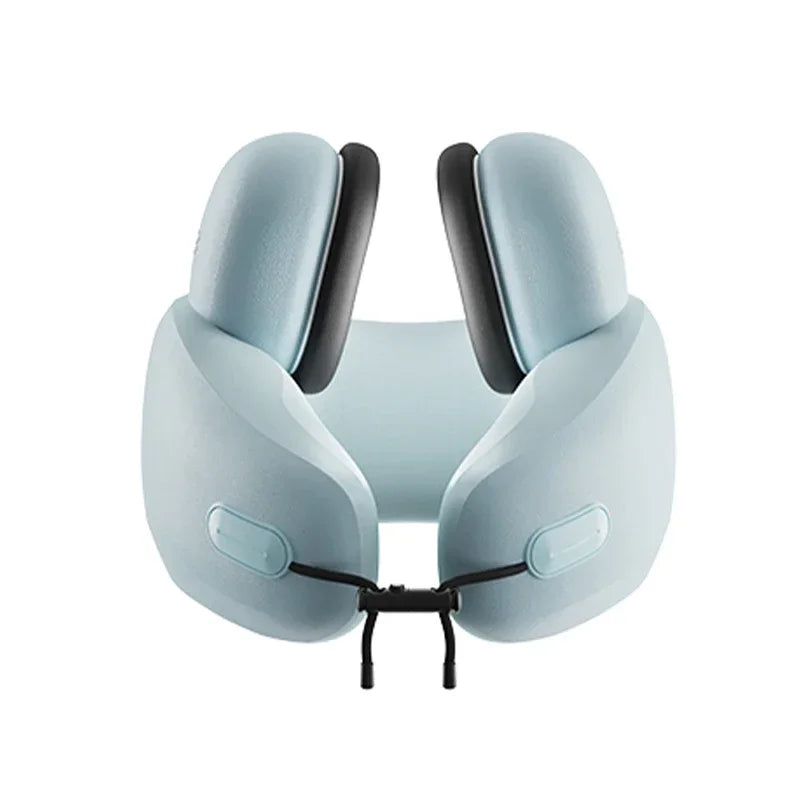 U-shaped Neck Pillow With Noise Cancelling Earmuffs