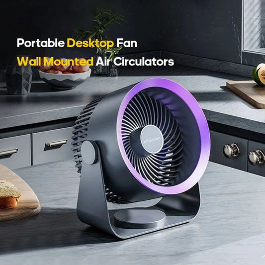 Wireless Portable Wall/Ceiling Fan