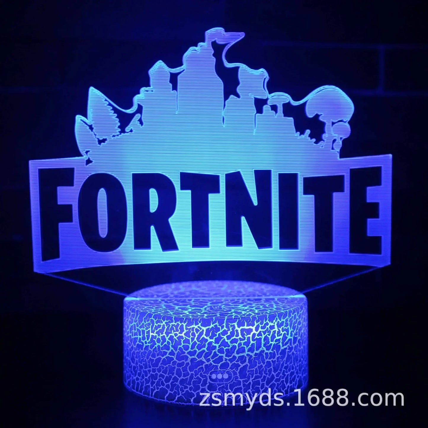 3D Fortnite LED Lamp