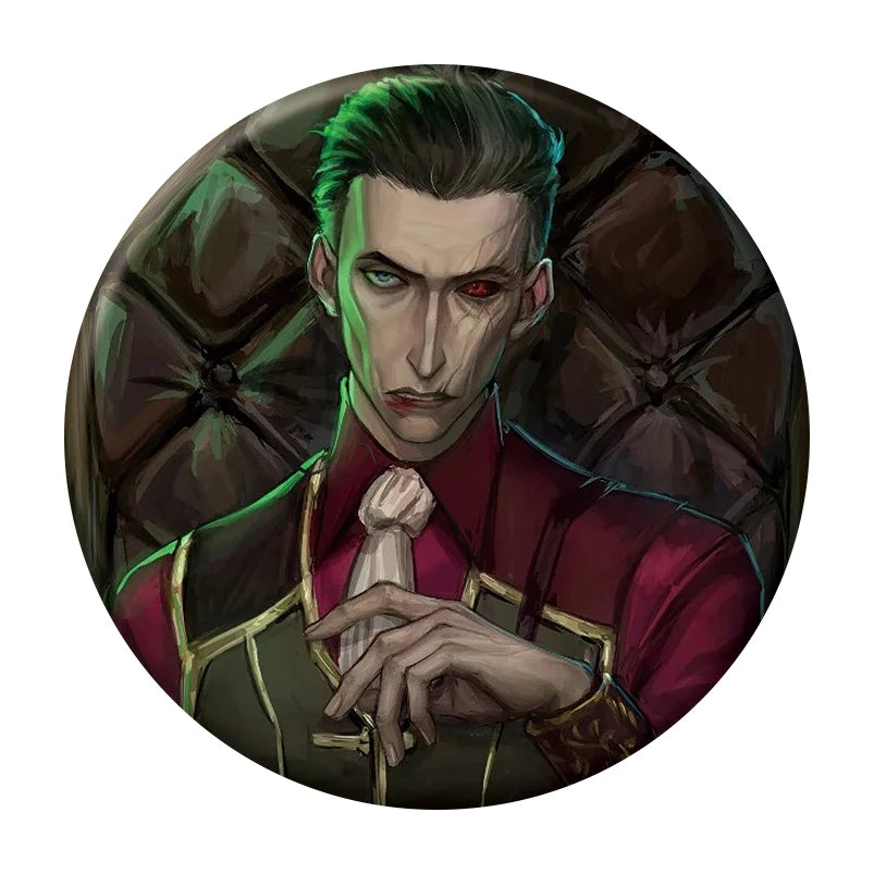 League of Legends Arcane Button Pin