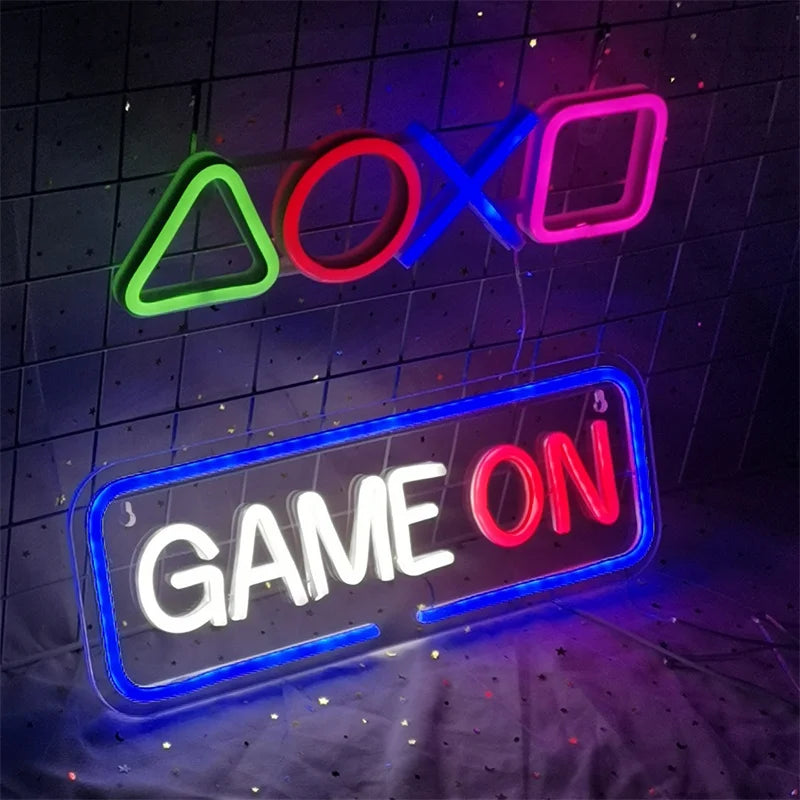 USB LED Game On Sign