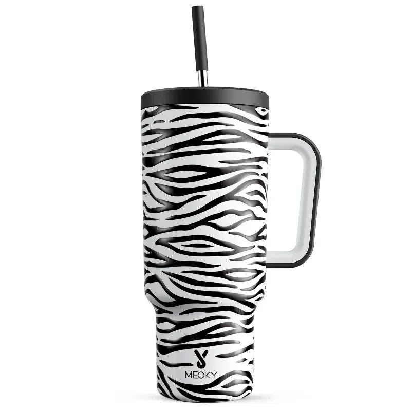 Meoky 1.2L Stainless Steel Cup With Handle