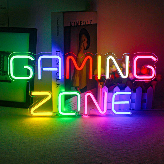 Gaming Zone Neon LED Sign