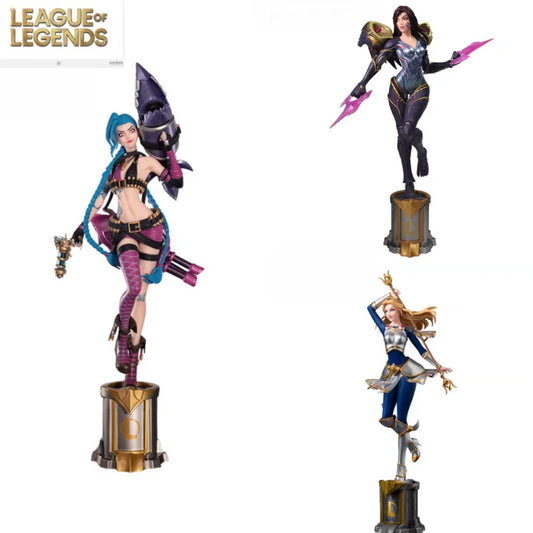 League of Legends Jinx/Lux/Kaisa 3D Figure