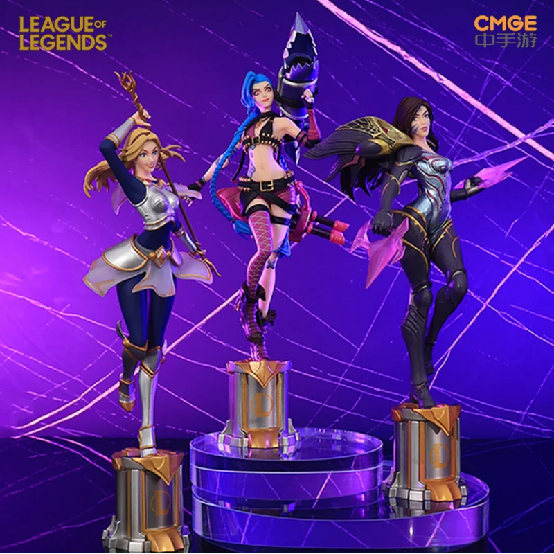 League of Legends Jinx/Lux/Kaisa 3D Figure