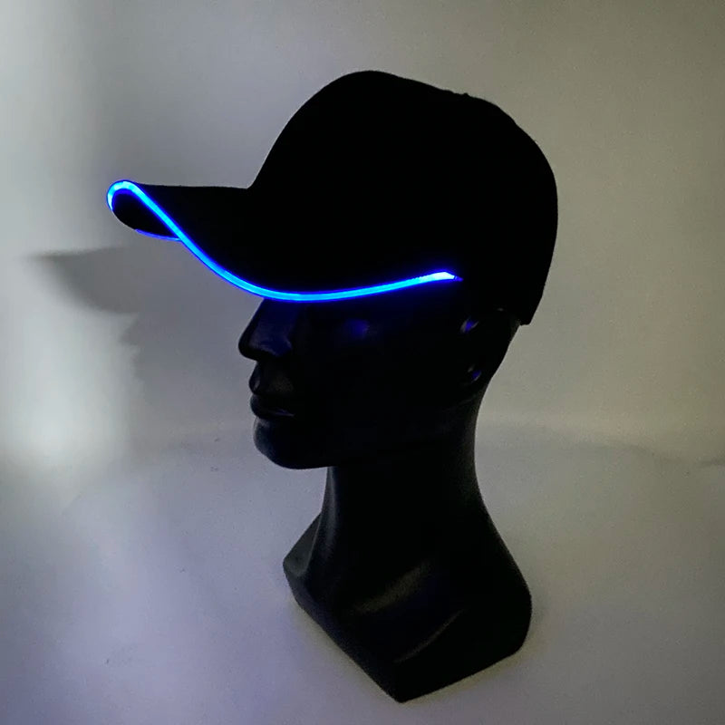 Glowing LED Baseball Cap