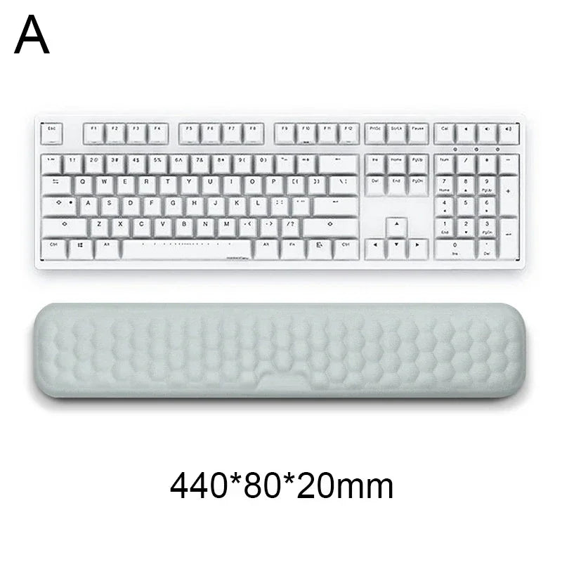 Mouse Pad Keyboard Mouse Wrist Rest Office Typing Protection Relax Wrist Ergonomic Memory Foam Computer Laptop Desk Mat